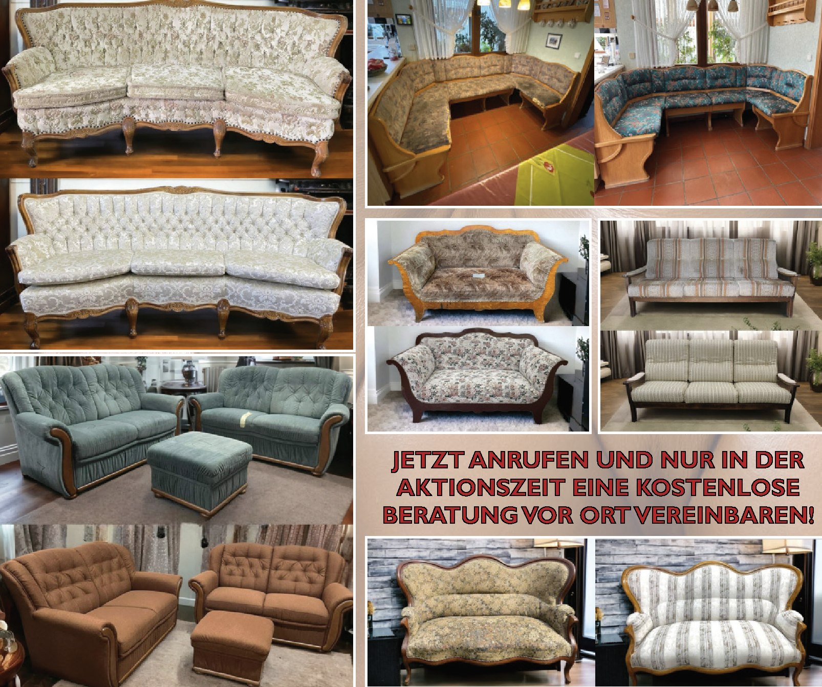 Polster Aufbereitung Luxemburg Teppichroyal